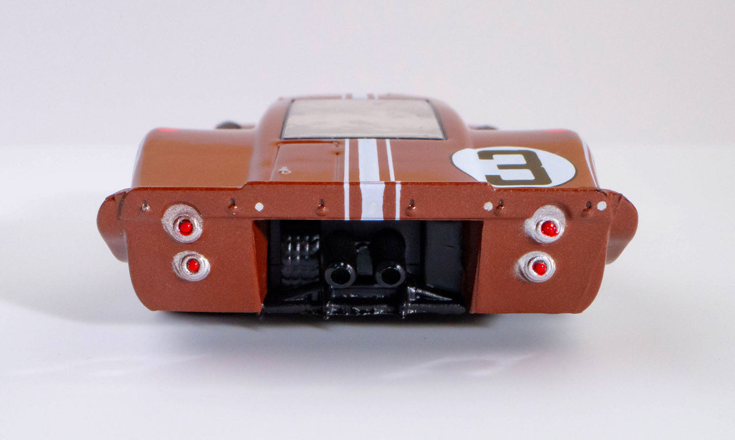 AFX 22053 Ford GT40 MKIV #3 LeMans 1967 Copper Mega G+ HO Slot Car AFX22053 - PowerHobby