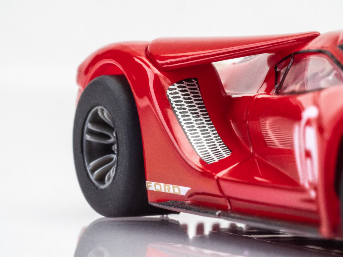 AFX 22067 Ford GT Heritage #16 Red Mega G+ MG+ HO scale slot Car MegaG Plus - PowerHobby