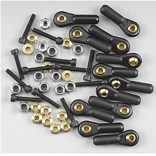 DuBro 2267 Heavy Duty Ball Links 6-32 (12pcs) for Airplanes / pushrod connectors - PowerHobby