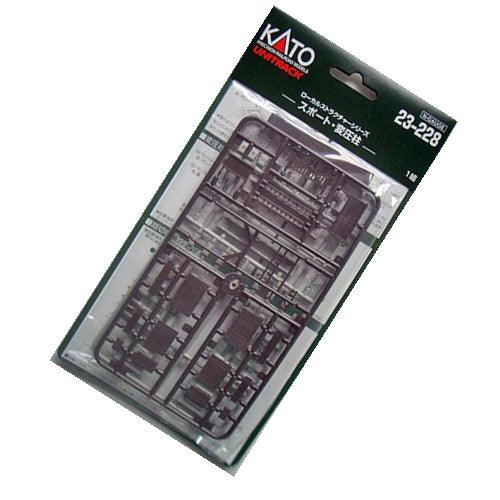 Kato 23-228 N Scale YTrack Side Accessories Set UniTrack - PowerHobby