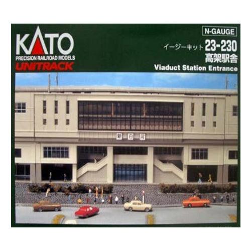 Kato 23-230 N Scale KIT Double Track Viaduct Station Entrance - PowerHobby