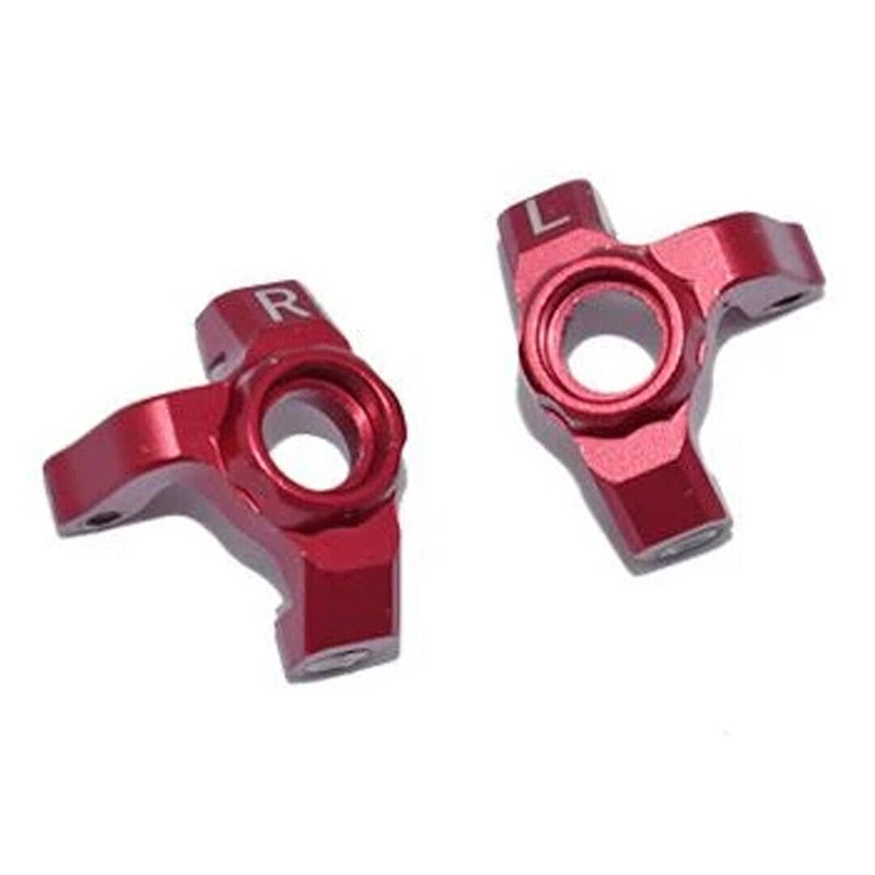 GPM Racing LM021-R Aluminum Front Knuckle Arm Red : Losi 1/18 Mini-T 2.0 - PowerHobby