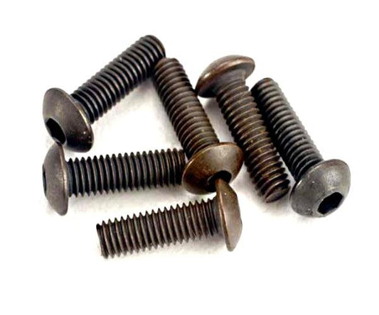 Traxxas 2577 3X10mm Button Head Screws (6) Desert Racer - PowerHobby