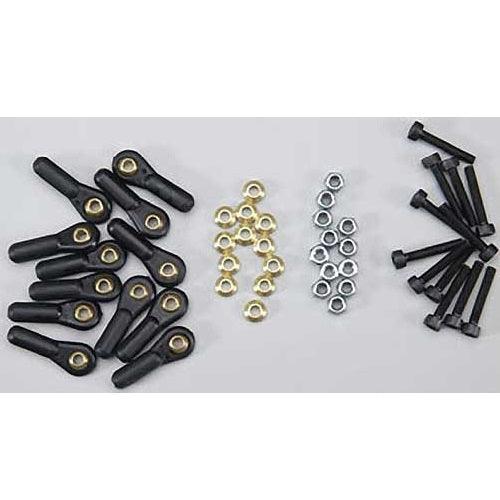 DuBro 2322 Heavy Duty Ball Links 3mm (12) For Airplanes / pushrod connectors - PowerHobby