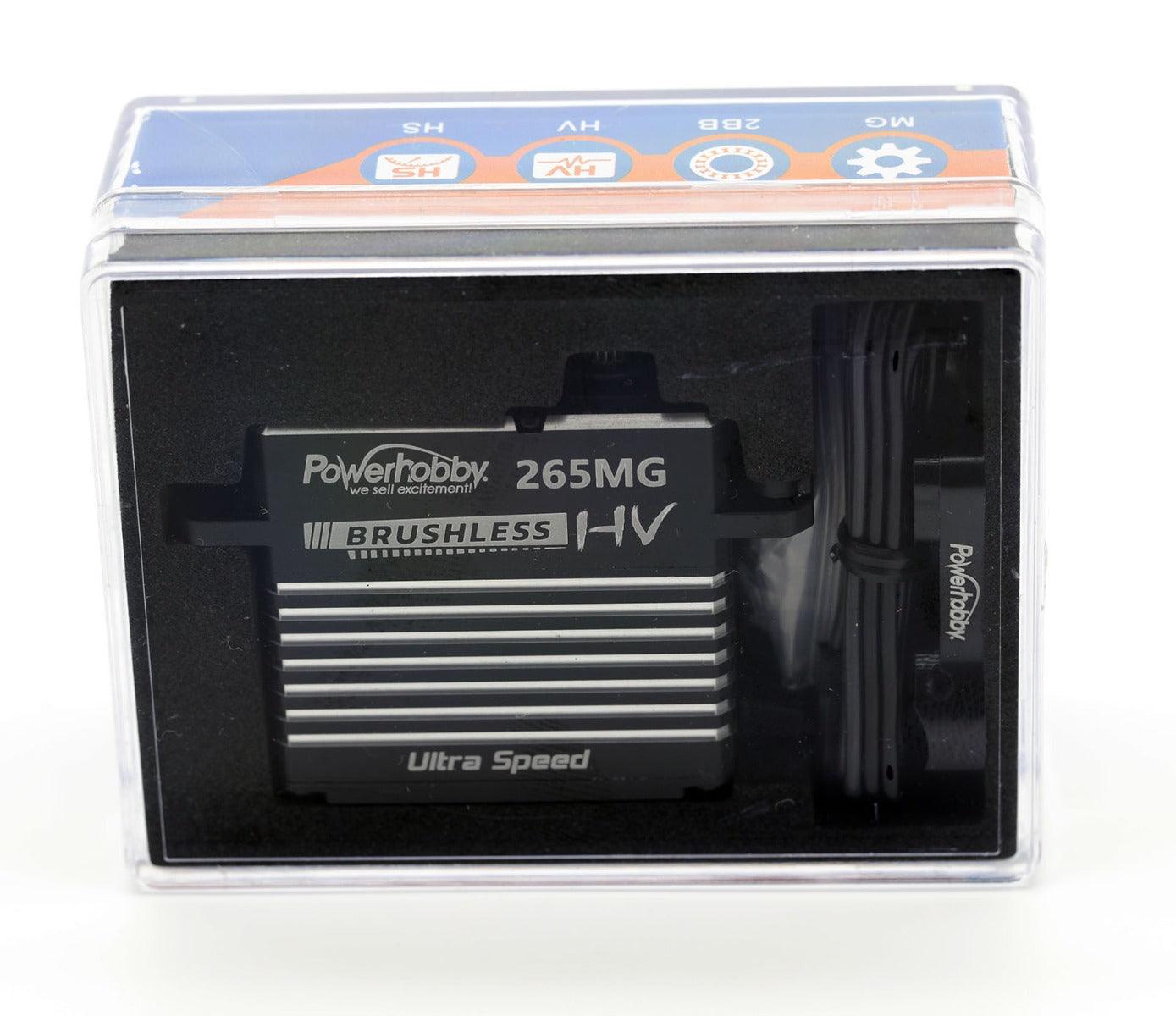 Powerhobby 265MG Ultra Fast High Speed Brushless Digital High Voltage Servo - PowerHobby
