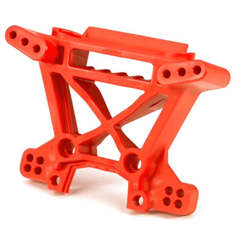 Traxxas 9038R (Red) Heavy Duty Front Shock Tower: 4x4 Hoss / Rustler / Slash - PowerHobby