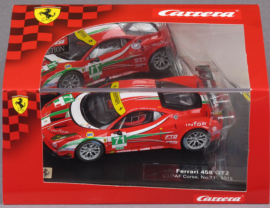 Carrera 27426 Ferrari 458 Italia GT2 AF Corse Slot Car 1/32 Evolution - PowerHobby