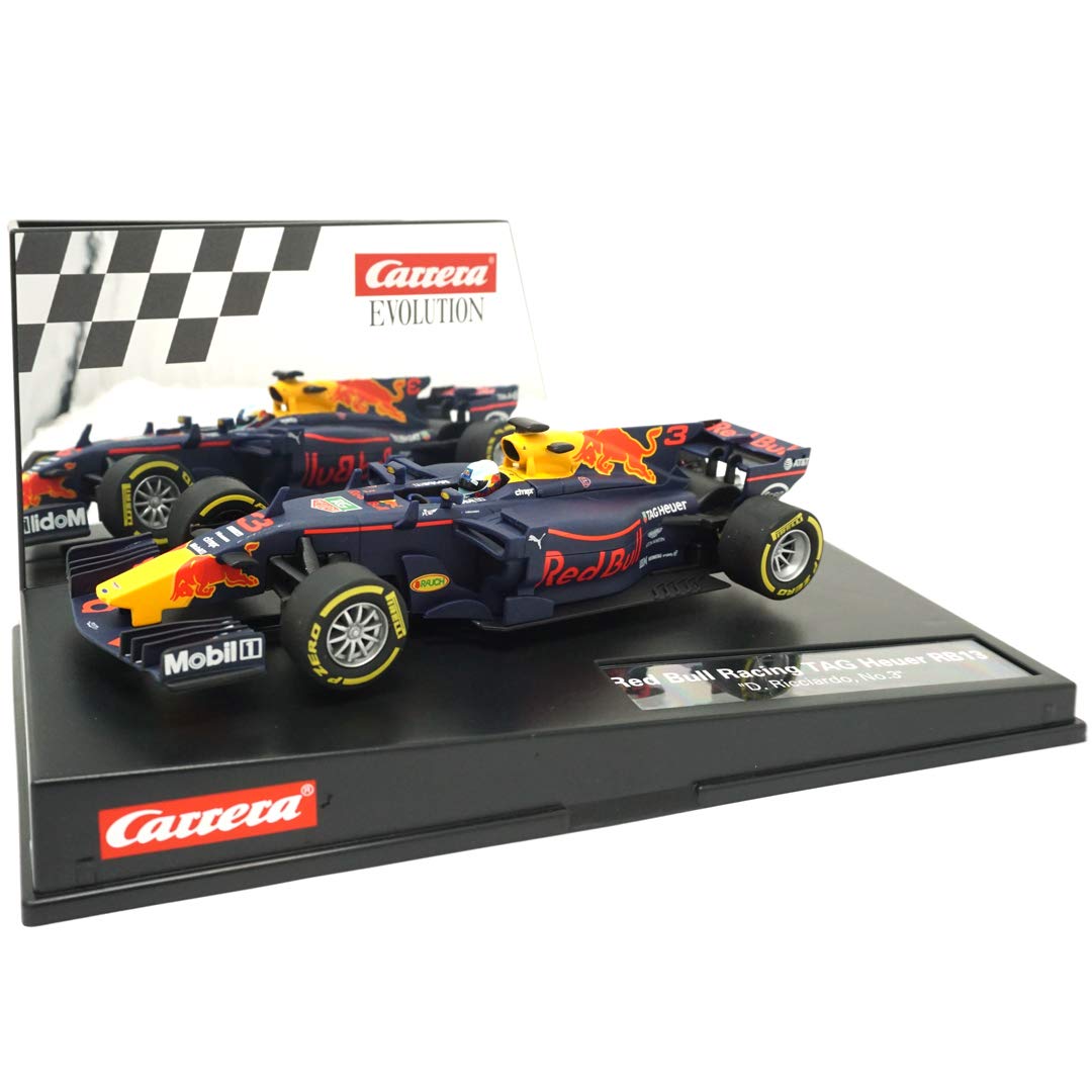 Carrera Red Bull Racing TAG Heuer RB13 Daniel Ricciardo F1 Slot Car 1/32 27565 - PowerHobby