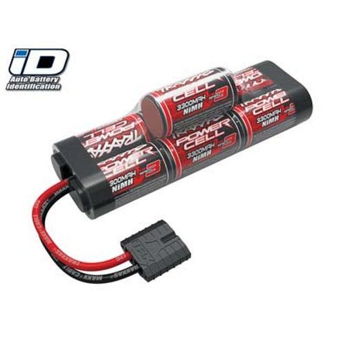 Traxxas 2941X Series 3 NiMH Battery Pack 7-Cell 8.4V 3300mAh Hump w/iD Conn - PowerHobby