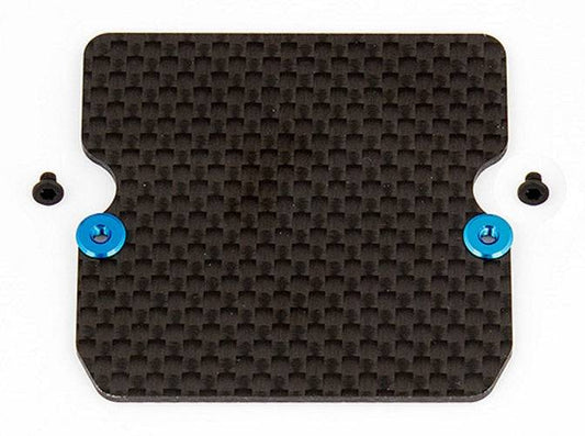 Associated 91761 Graphite Servo Plate RC10B6.1 RC10B6.1D RC10SC6.1 RC10T6.1 - PowerHobby