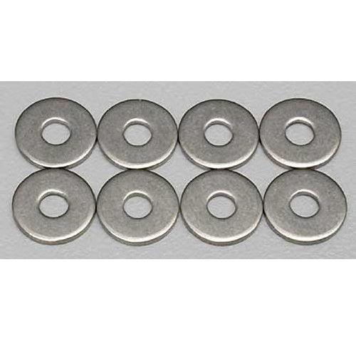 DuBro 3109 Stainless Steel Flat Washer #4 (8) for Airplanes / Hardware - PowerHobby