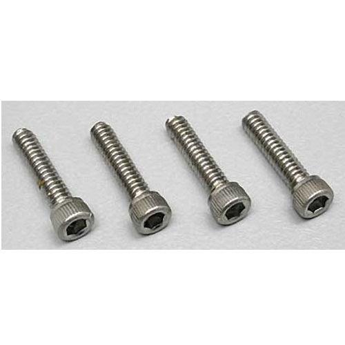DuBro 3115 Stainless Steel Socket Cap Screw 4-40x1/2" (4) for Airplanes/Hardware - PowerHobby