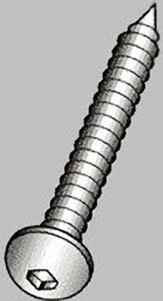 Great Planes GPMQ3140 Button Head Sheet Metal Screws 8x1" (8) - PowerHobby