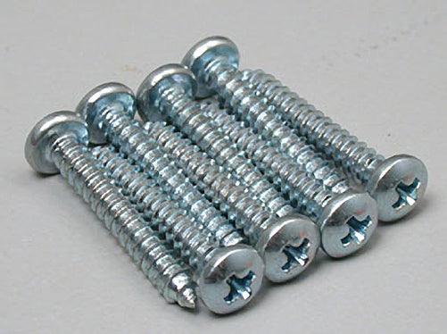 Great Planes GPMQ3156 Sheet Metal Screws Phillips 4x3/4" (8) - PowerHobby