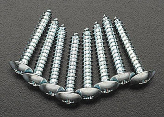 Great Planes GPMQ3170 Sheet Metal Screws Phillips 8x1" (8) - PowerHobby