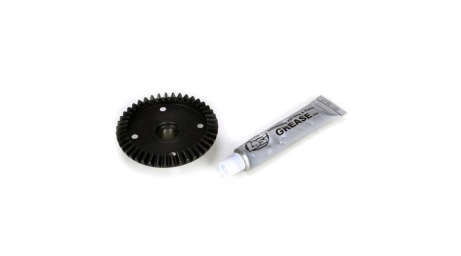Losi LOSB3204 Front Differential Ring Gear: 5IVE-T - PowerHobby
