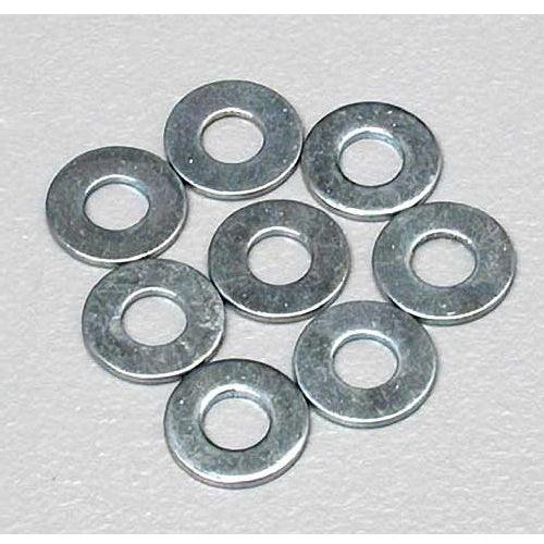 DuBro 323 Flat Washer #4 (8pcs) for Airplanes / Hardware - PowerHobby