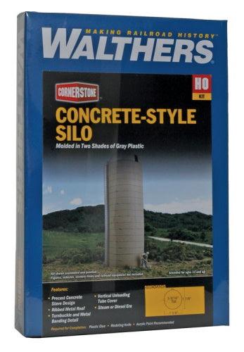 Walthers 933-3332 Concrete-Style Silo Model Kit - PowerHobby