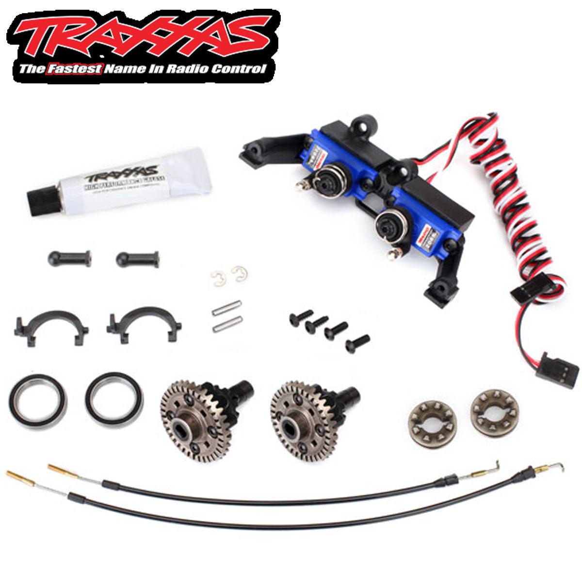Traxxas 8195 Differential Locking Front/Rear (T-Lock Cables and Servo) TRX-4 - PowerHobby
