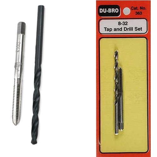 DuBro 363 Tap & Drill Set 8-32 - PowerHobby
