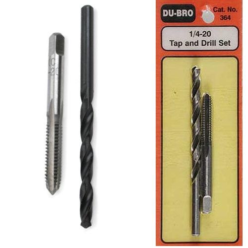 DuBro 364 Tap & Drill Set 1 / 4-20 - PowerHobby