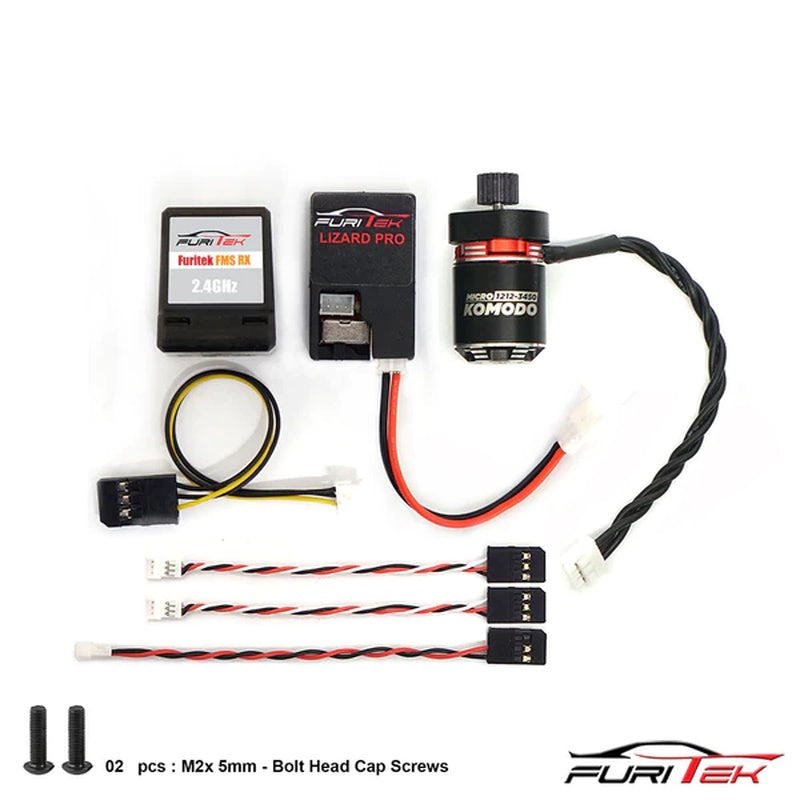 FURITEK FUR-2331 STINGER BRUSHLESS POWER SYSTEM WITH RECEIVER FOR FCX24 - PowerHobby