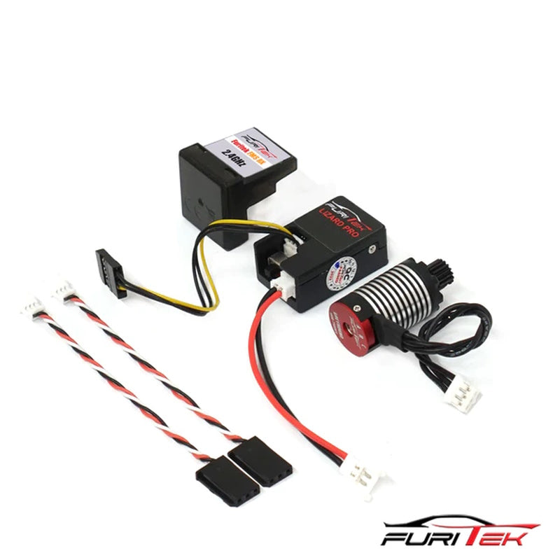 FURITEK FUR-2347 MONSTER BRUSHLESS POWER SYSTEM WITH RECEIVER FOR FCX24 SMASHER - PowerHobby