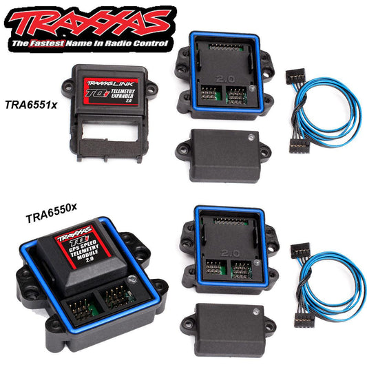 Traxxas 6550x + 6551x TQi GPS Speed Telemetry Module 2.0 + Expander COMBO - PowerHobby