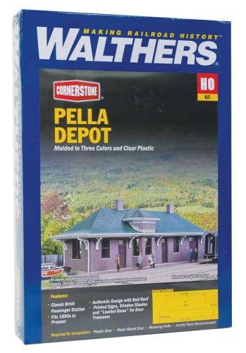 Walthers 933-4054 Pella Depot Model Kit - PowerHobby