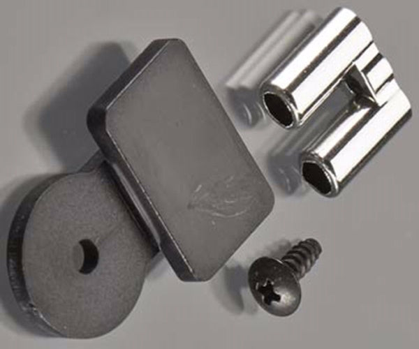 RPM RPM81223 Slim Twinz Chrome Sedan Exhaust Pipe Associated Yokomo Touring RC - PowerHobby