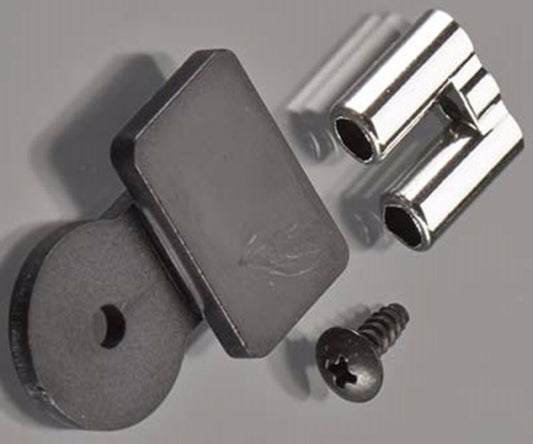 RPM RPM81223 Slim Twinz Chrome Sedan Exhaust Pipe Associated Yokomo Touring RC - PowerHobby