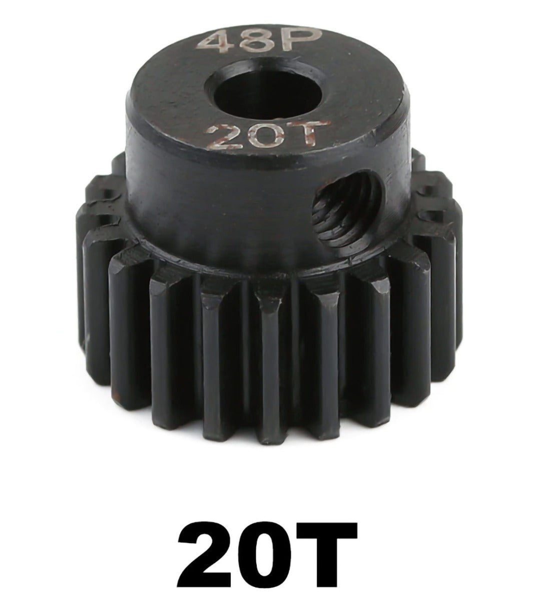 Powerhobby Hardened Steel 48P 5MM 20T Pinion Gear - PowerHobby