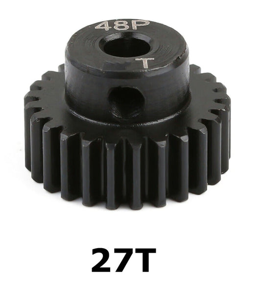 Powerhobby Hardened Steel 48P 5MM 27T Pinion Gear - PowerHobby