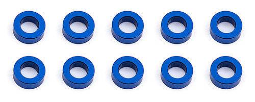 Associated 31383 Ballstud Washers 5.5x2.0 mm Blue Aluminum Apex Scion RC10 SC10 - PowerHobby
