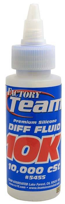 Associated 5455 Silicone Differential / Diff Fluid Oil For Gear 10,000 cSt - PowerHobby