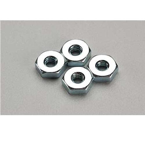 DuBro 562 Steel Hex Nuts 6-32 (4pcs) for Airplanes / Hardware - PowerHobby
