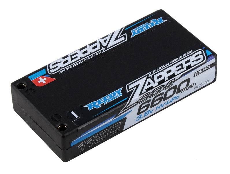Associated 27368 Reedy Zappers SG4 6600mAh 115C 3.8V Lipo Battery Pack 1:12 - PowerHobby