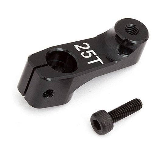 Associated 1370 Aluminum Clamping Servo Horn 25T, 15.5 mm RC10B6 /4 RC10B64D - PowerHobby