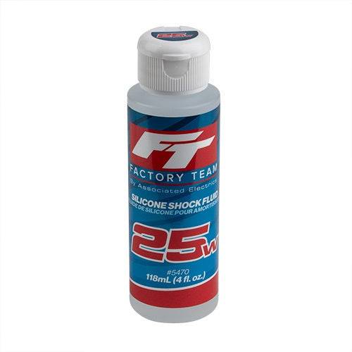 Associated 5470 25Wt Silicone Shock Oil, 4oz Bottle (275 cSt) - PowerHobby