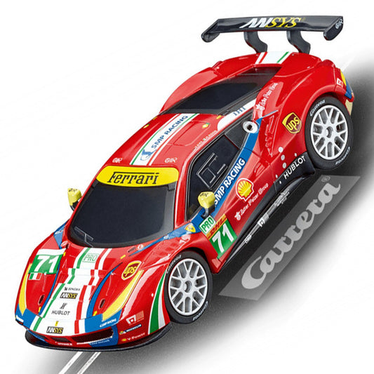 Carrera 64114 GO!!! Ferrari 488 GTE AF Corse 1/43 Scale Slot Car - PowerHobby