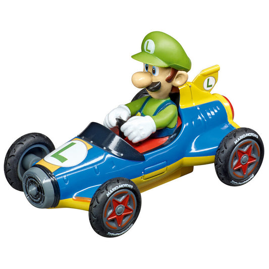 Carrera 64149 GO!!! Nintendo Mario Kart Mach 8 Luigi 1/43 Scale Slot Car - PowerHobby