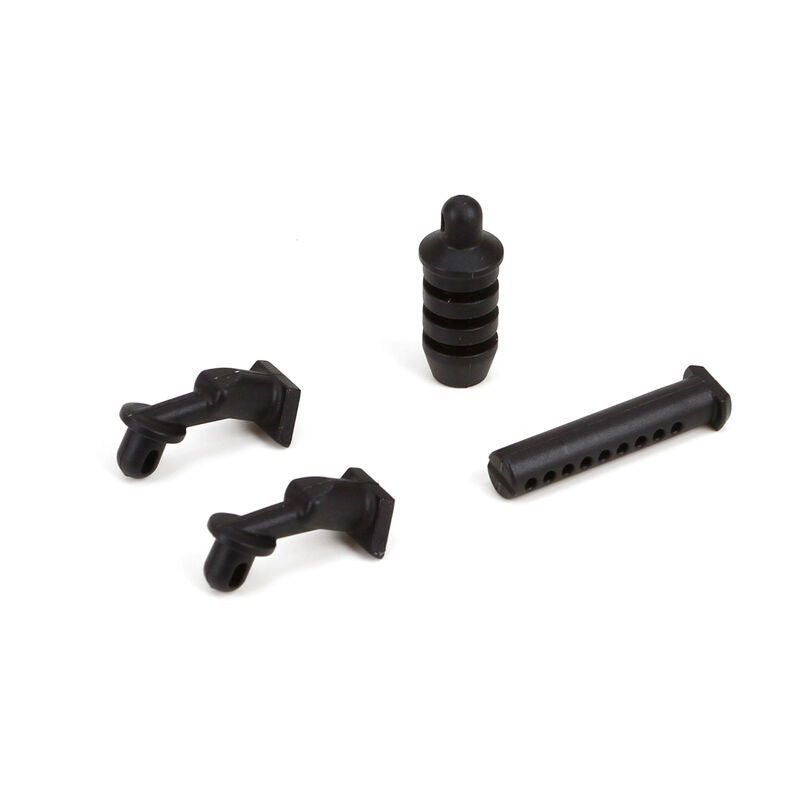 Vaterra VTR240009 Body Mounts, Side & Front Only: GLF, GLU - PowerHobby