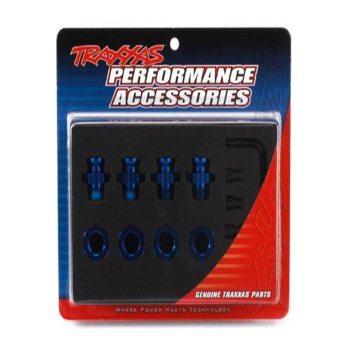 Traxxas 6856X Aluminum 17mm Wheel Adapter Set Slash 4x4 Stampede 4x4 - PowerHobby