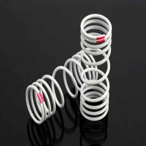 Traxxas 6863 Springs Front +10% Rate Pink (2) Slash Stampede - PowerHobby