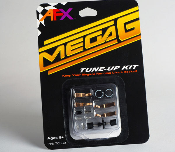 AFX 70330 Tune-Up Kit MegaG Long & Short Pick Up Shoes Mega G HO - PowerHobby