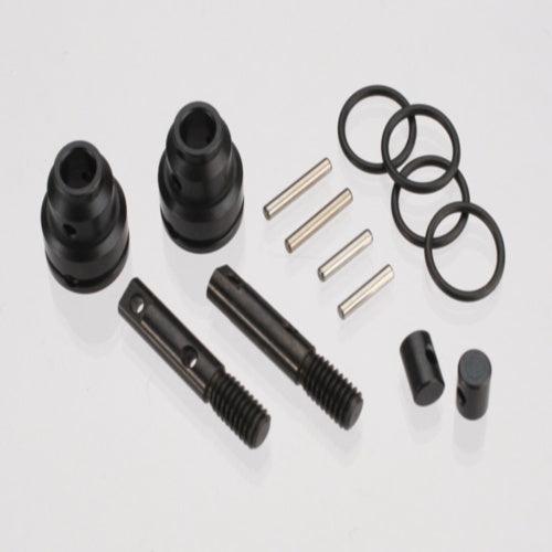 Traxxas 7055 Steel Driveshaft Rebuild Kit E-Revo Slash Rally E-Revo Race Truck - PowerHobby