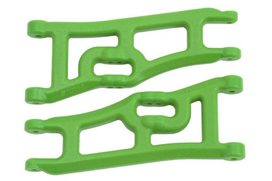 RPM 70664 Wide Front A-arms Green Traxxas E-Rustler & Stampede 2wd - PowerHobby