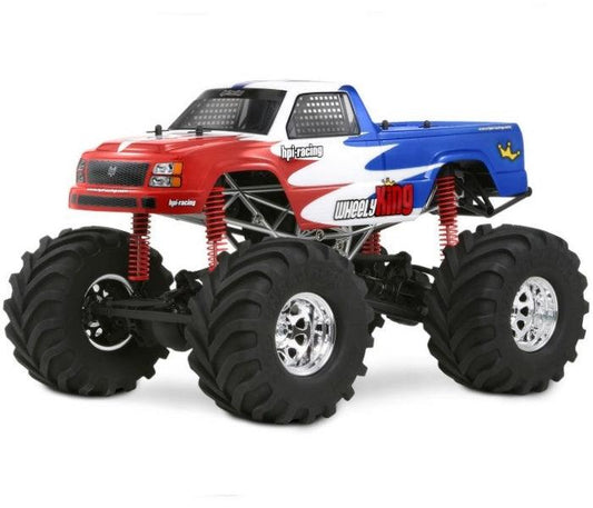HPI Racing 7122 Mini GT-1 Clear Body RTR Wheely King 4x4 - PowerHobby