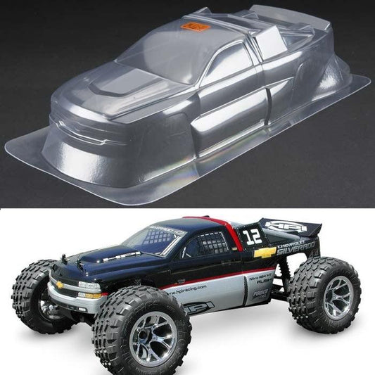 HPI Racing 7172 Chevy Silverado Clear Body Nitro E-Firestorm / MT2 / 10T Flux - PowerHobby