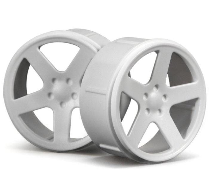 HPI Racing 73410 Wheel Set White Micro RS4 (4) | PowerHobby